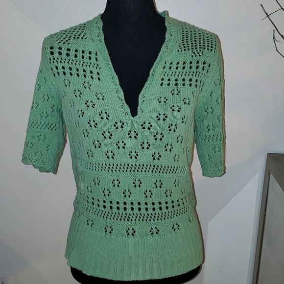 Sandro Paris knit top size 1 - Picture 1 of 5